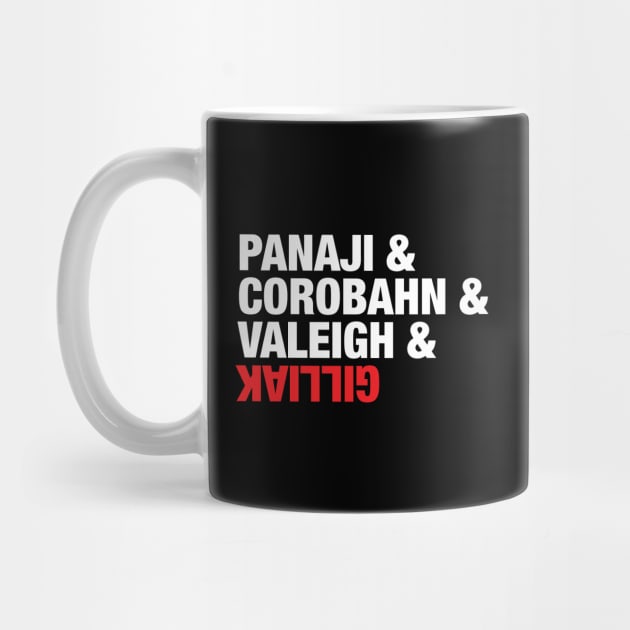 PANAJI, COROBAHN, VALEIGH & GILLIAK by KARMADESIGNER T-SHIRT SHOP